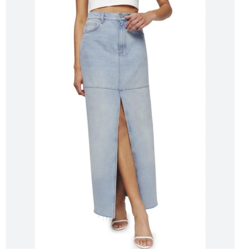 Reformation Tazz Denim Maxi Skirt NWOT
